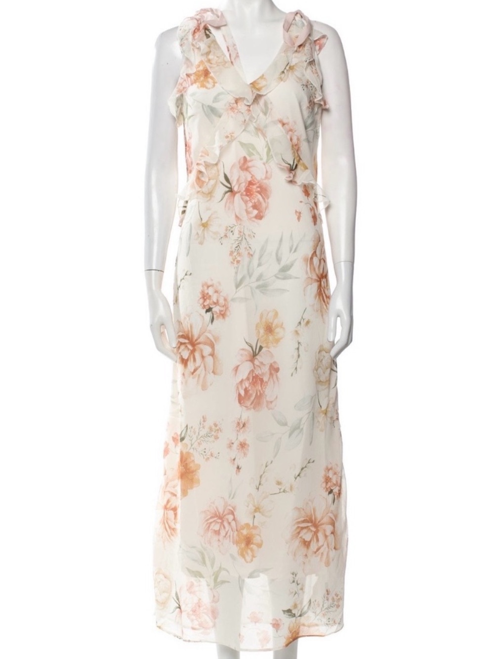 Christian Lacroix Floral Dress
